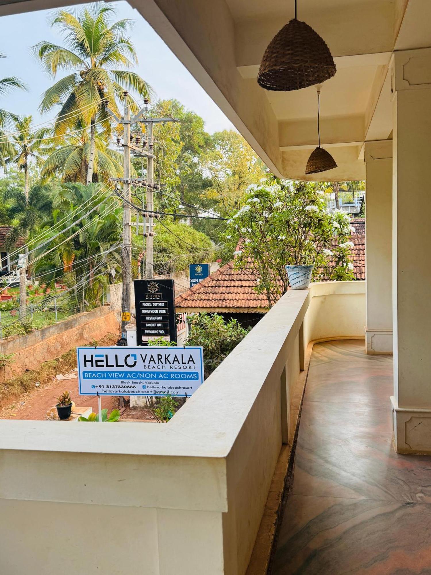 Beach View Balcony Resort By Hello Варкала Экстерьер фото